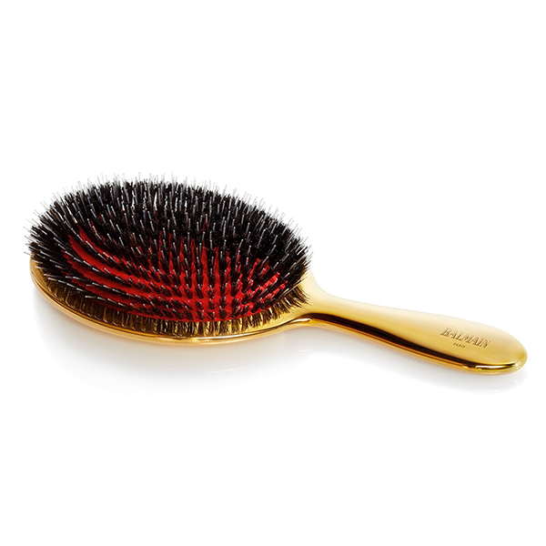 Золотая СПА расческа с щетиной кабана – Balmain Golden Spa Brush 1